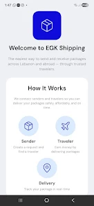 EGK Package Delivery App